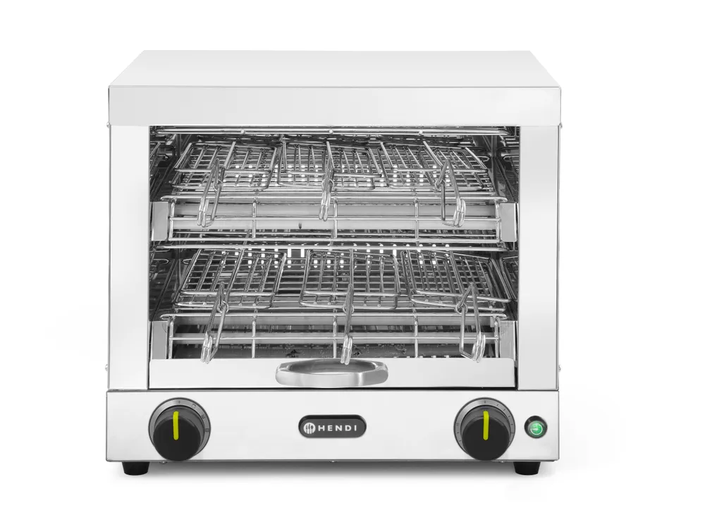 Torradeira Múltipla 6 Pinças, 3000W, Aço Inoxidável