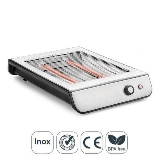 Torradeira Elétrica Horizontal 600W para Pão e Sanduíches