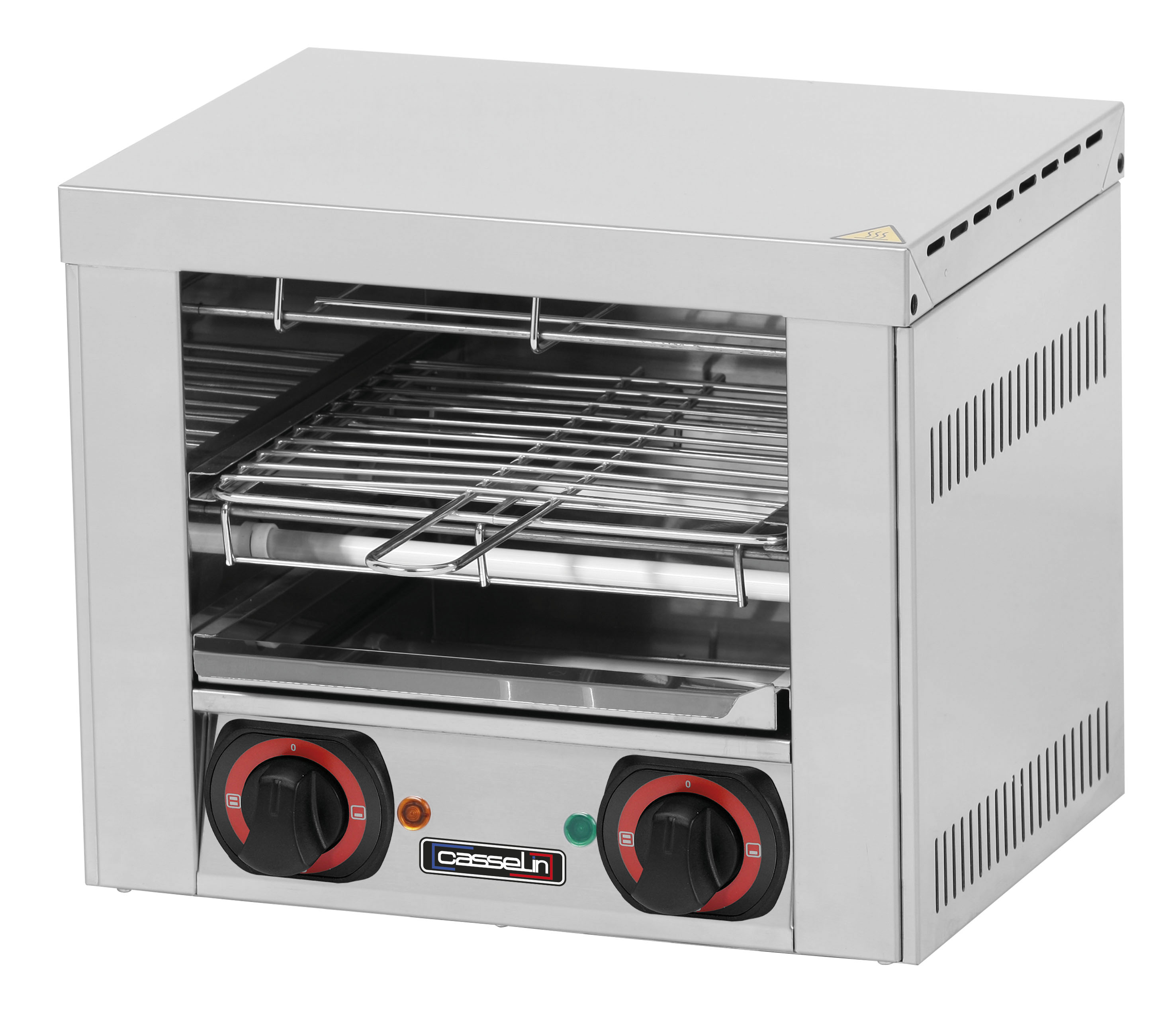 Torradeira Profissional 1600W com 2 Pinças e Resistências de Quartzo