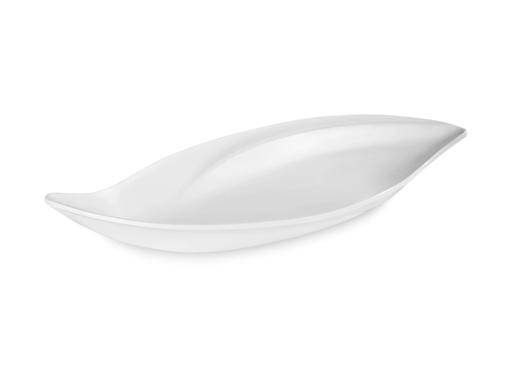 Bandeja de Melamina Branca 505x240 mm para Buffet
