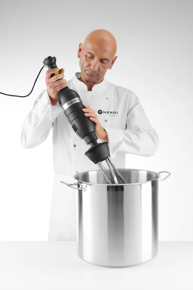 Triturador de Mão Profissional 350W com Batedor e Suporte