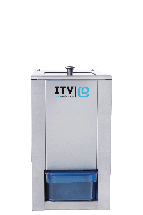 Triturador de Gelo Profissional Inox 1 Kg Armazenamento