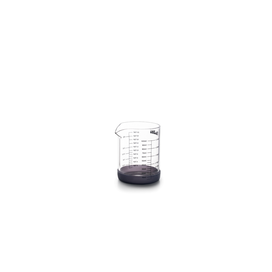 Vaso Medidor Mini 100 ml em Borosilicato com Base Antiderrapante
