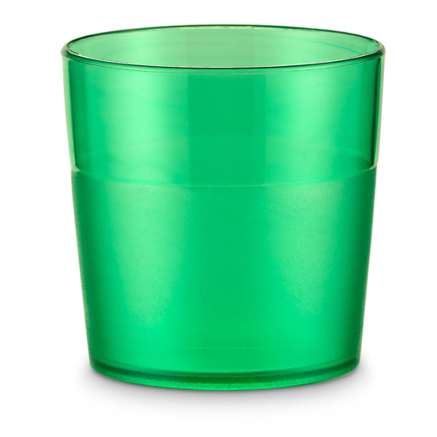 Vaso Policarbonato 0.17L Verde – Resistente e Durável