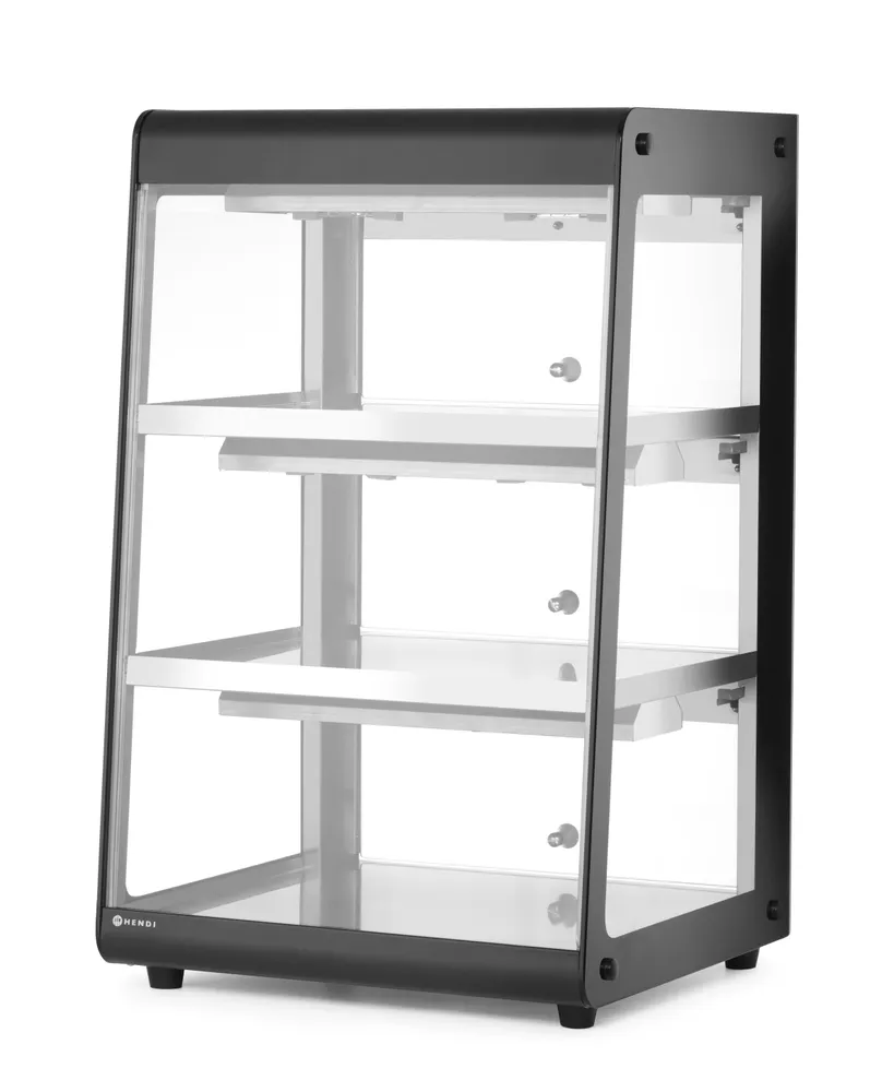 Expositor Aquecido Bancada, 3 Níveis, 500W