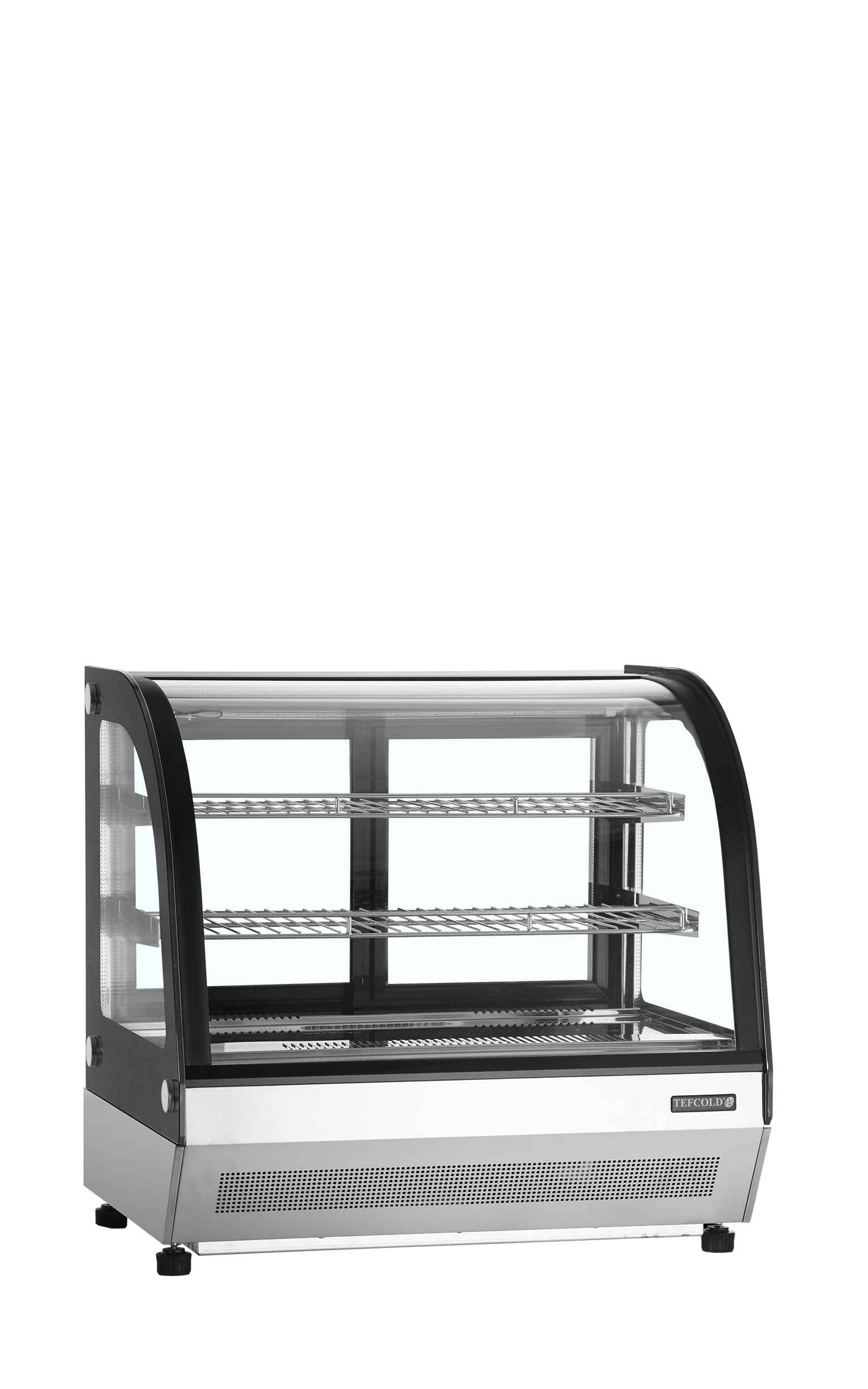 Vitrine de Balcão Refrigerada Vidro Curvo 60L - LCT750C