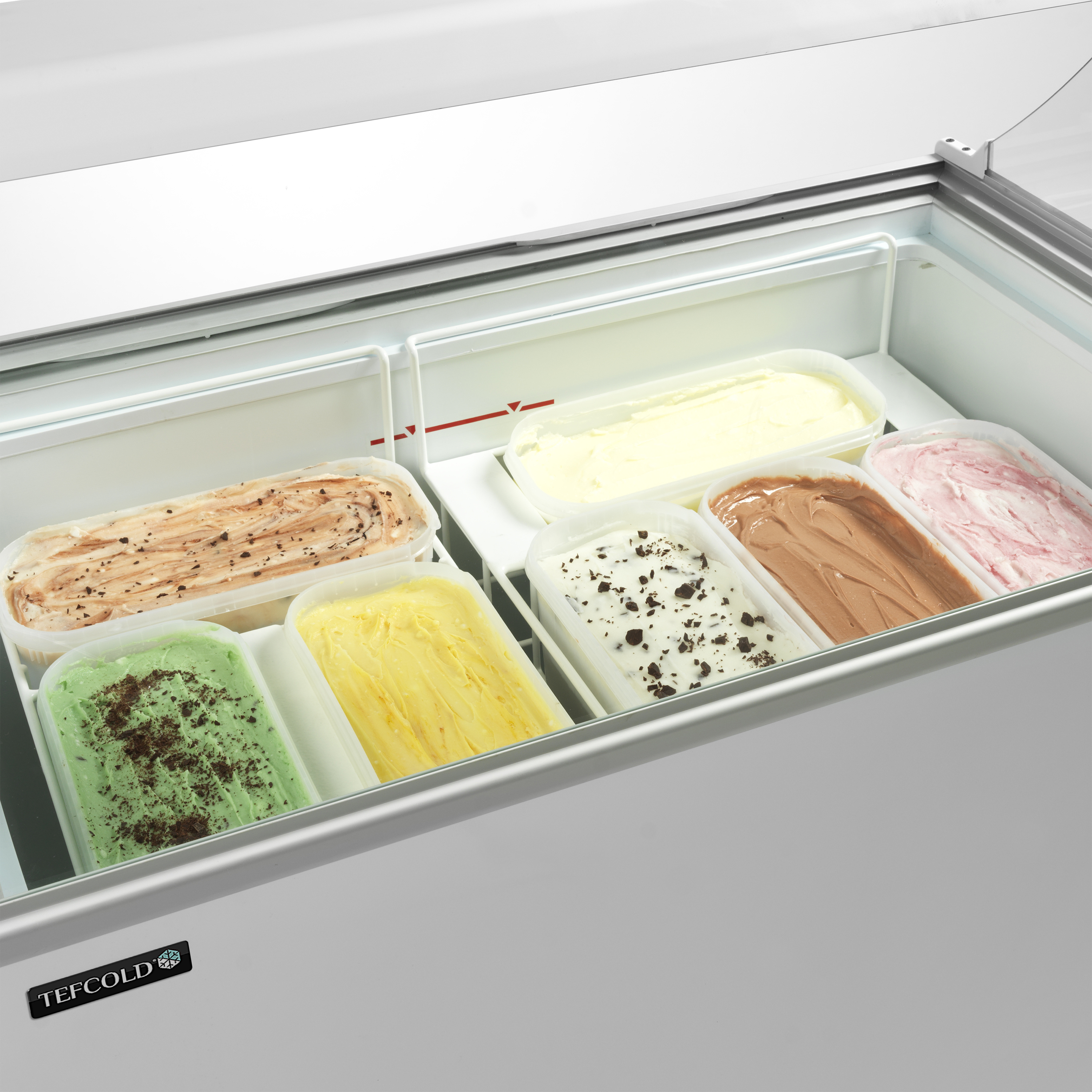 Vitrine Congeladora para Gelados 264L Vidro Curvo IC302SCE-SO