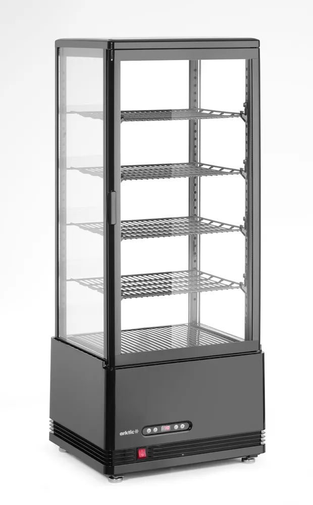 Expositor Frigorífico 98L Preto — 444x397x1100mm