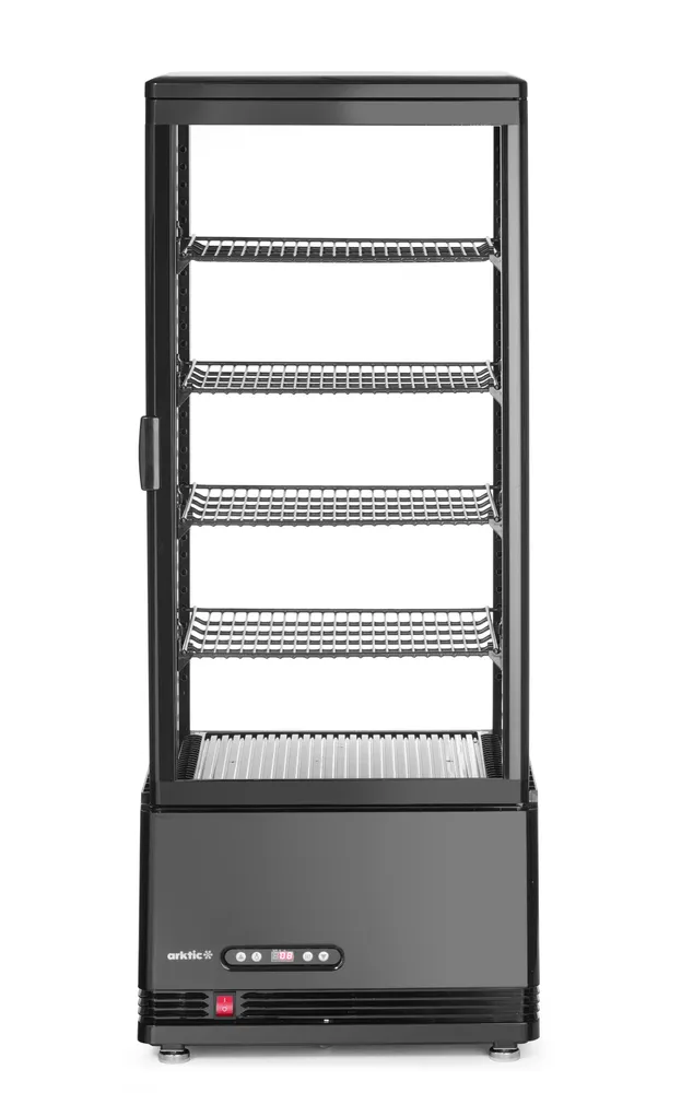 Expositor Frigorífico 98L Preto — 444x397x1100mm