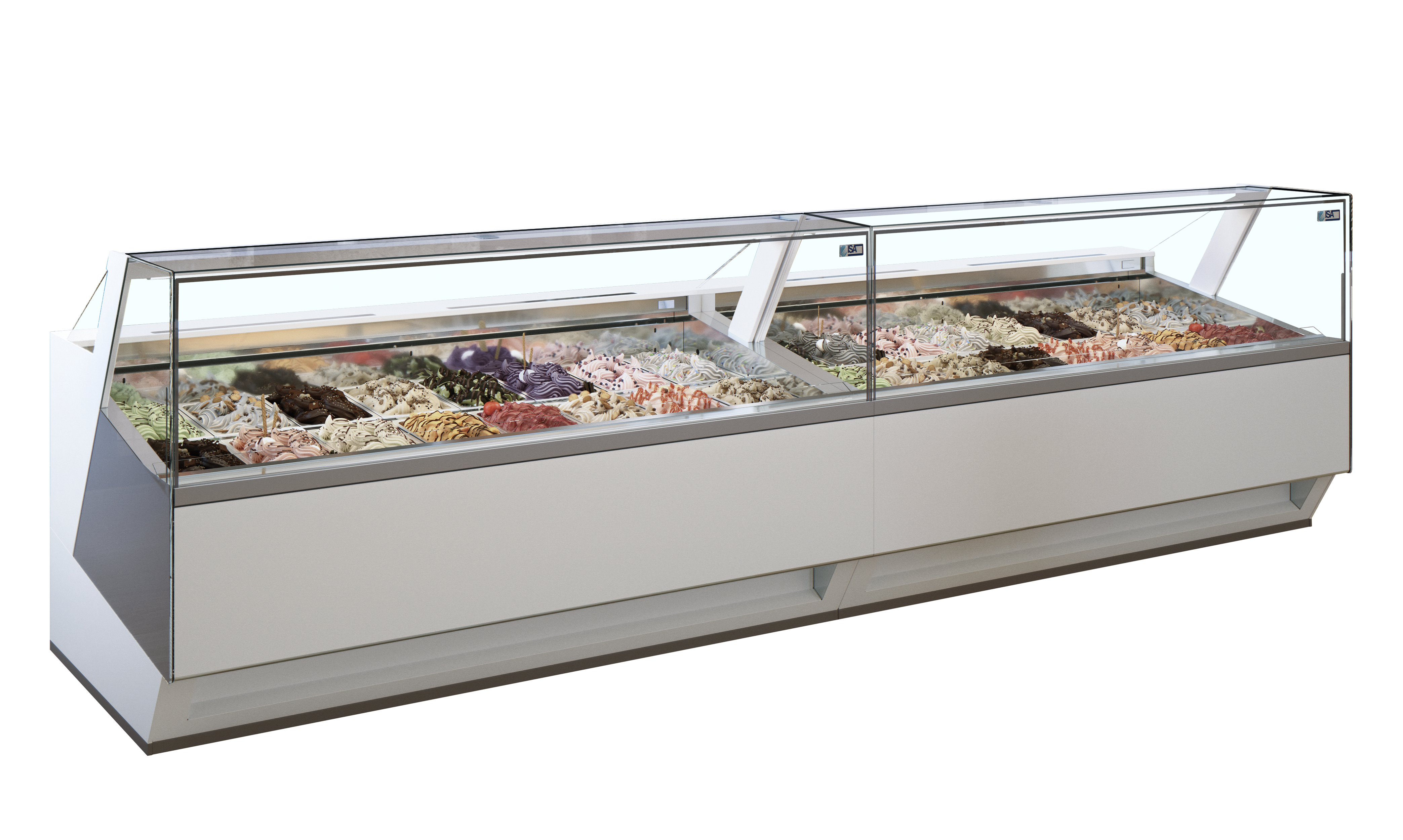 Vitrine Expositora Refrigerada para Gelados Diva VG 170 RV TB