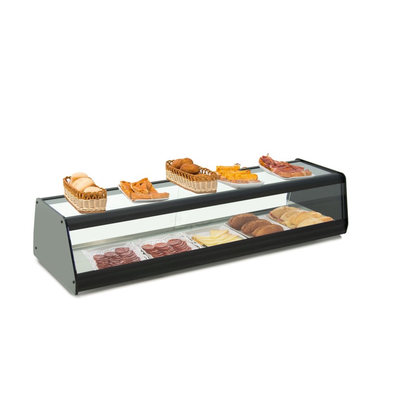 Vitrine Expositora Neutra 3 Níveis 1.45m