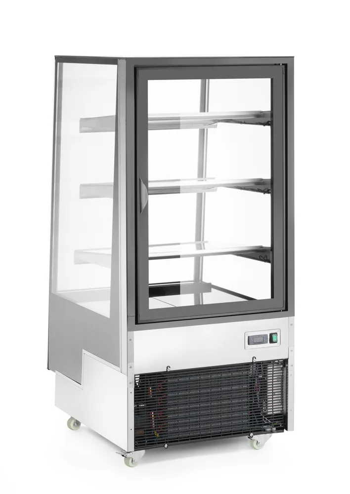 Expositor Frigorífico 300L com 3 Prateleiras Inclinadas
