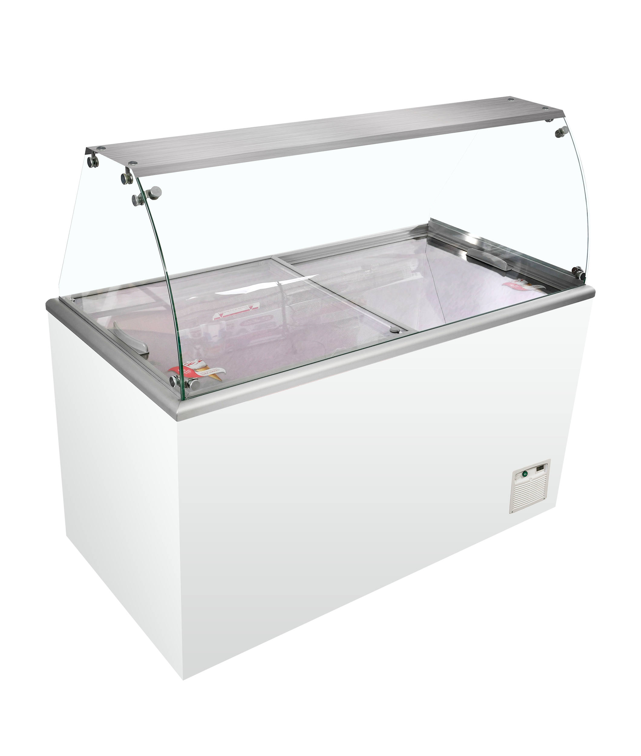 Vitrine de Gelados Expositora ISOA12W1 154cm
