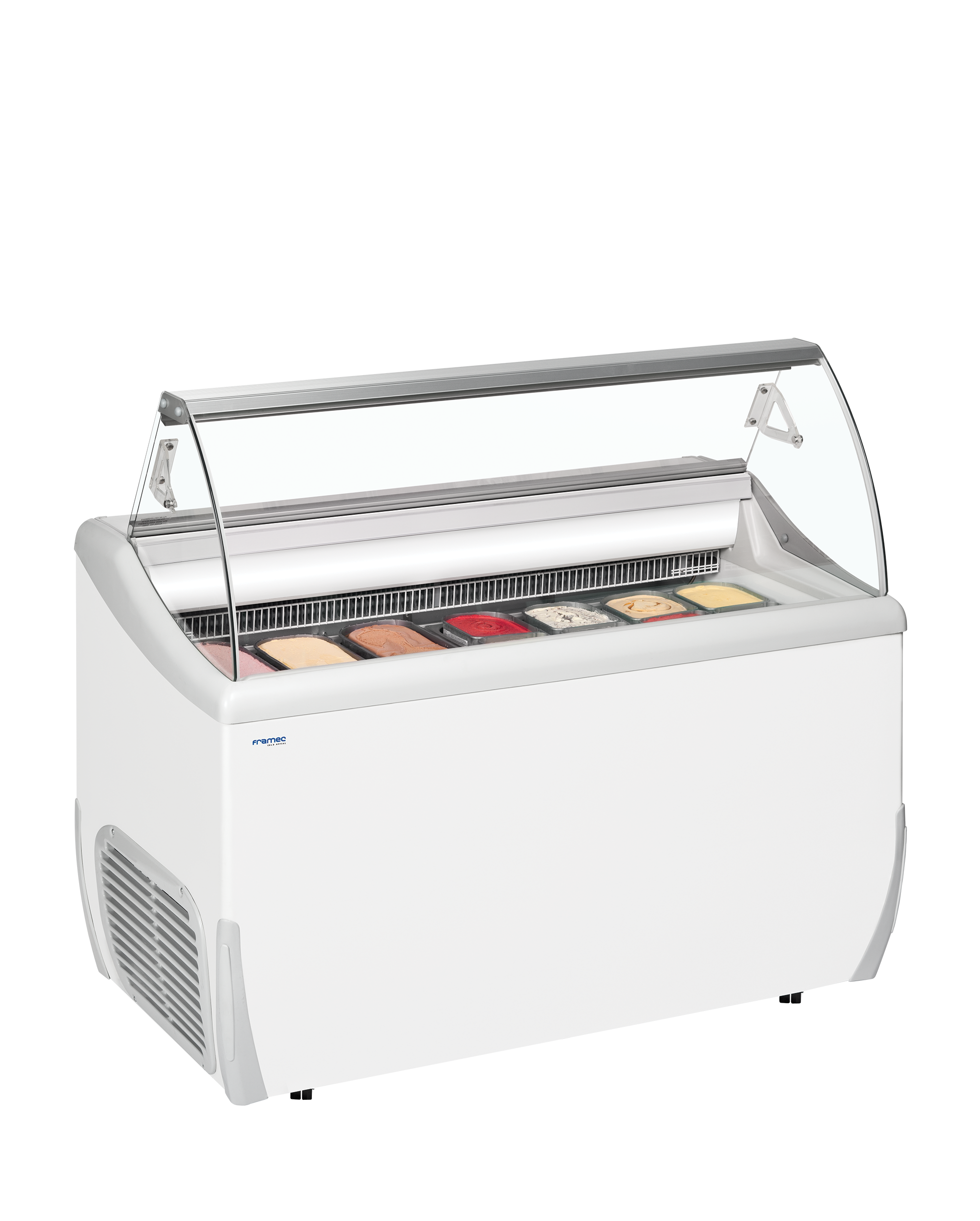 Vitrine de Gelados Profissional 264L – Design UDRS7