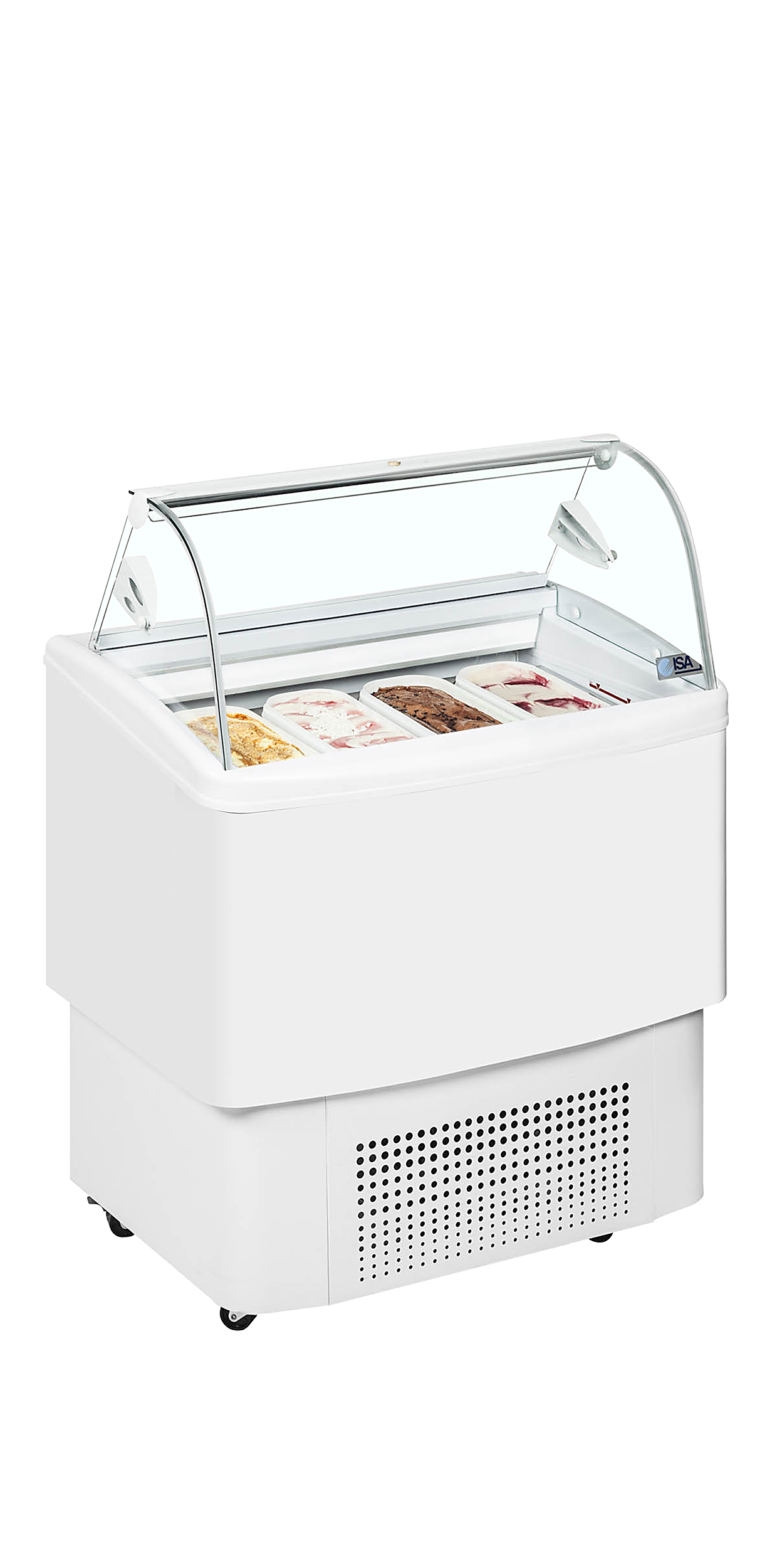 Vitrine de Gelados Ventilada Compacta 4 Tabuleiros FIJI 4