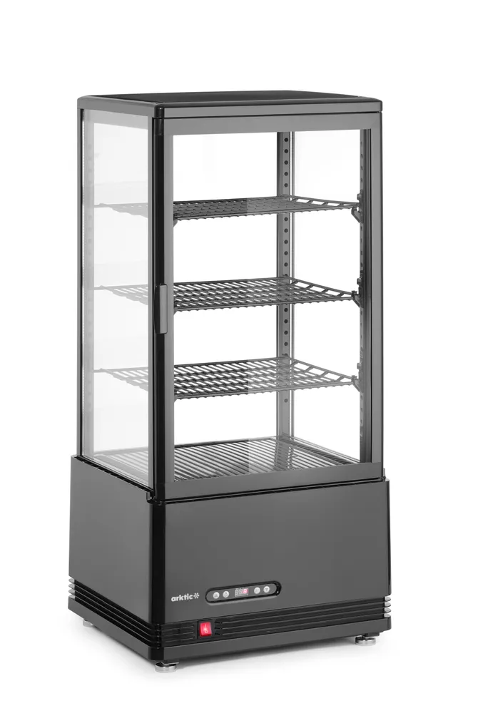 Expositor Frigorífico 78L Preto - 444x397x940mm