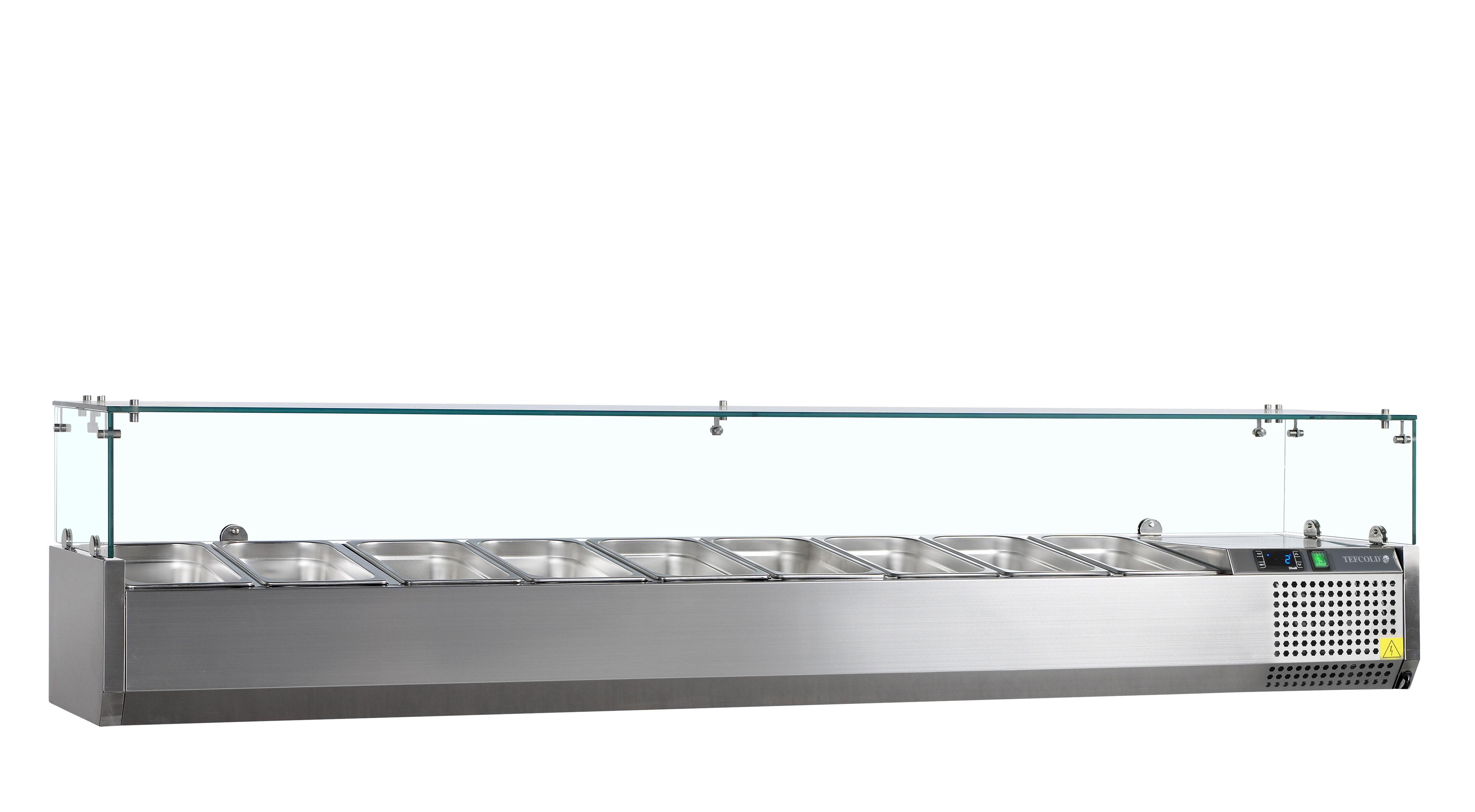 Vitrine Refrigerada de Balcão 2000mm p/ GN 1/4 (VK33-200)