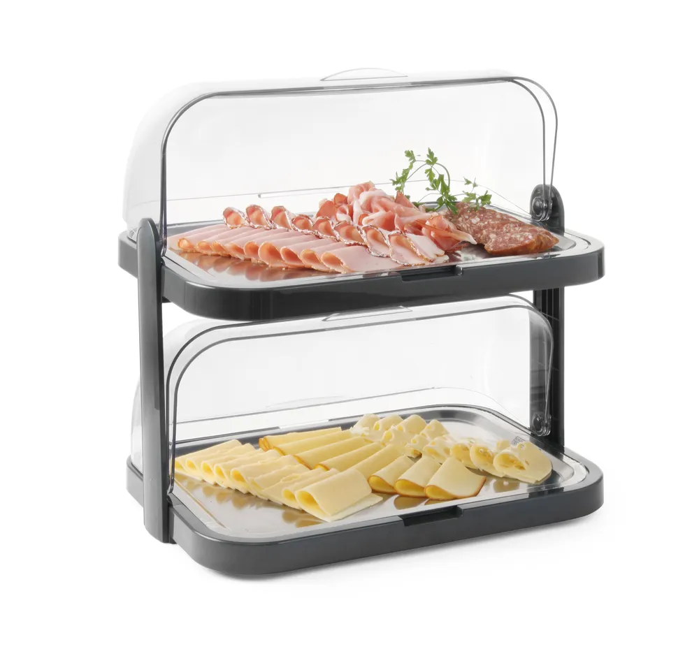 Expositor Refrigerado Duplo 440x320x440mm para Balcão