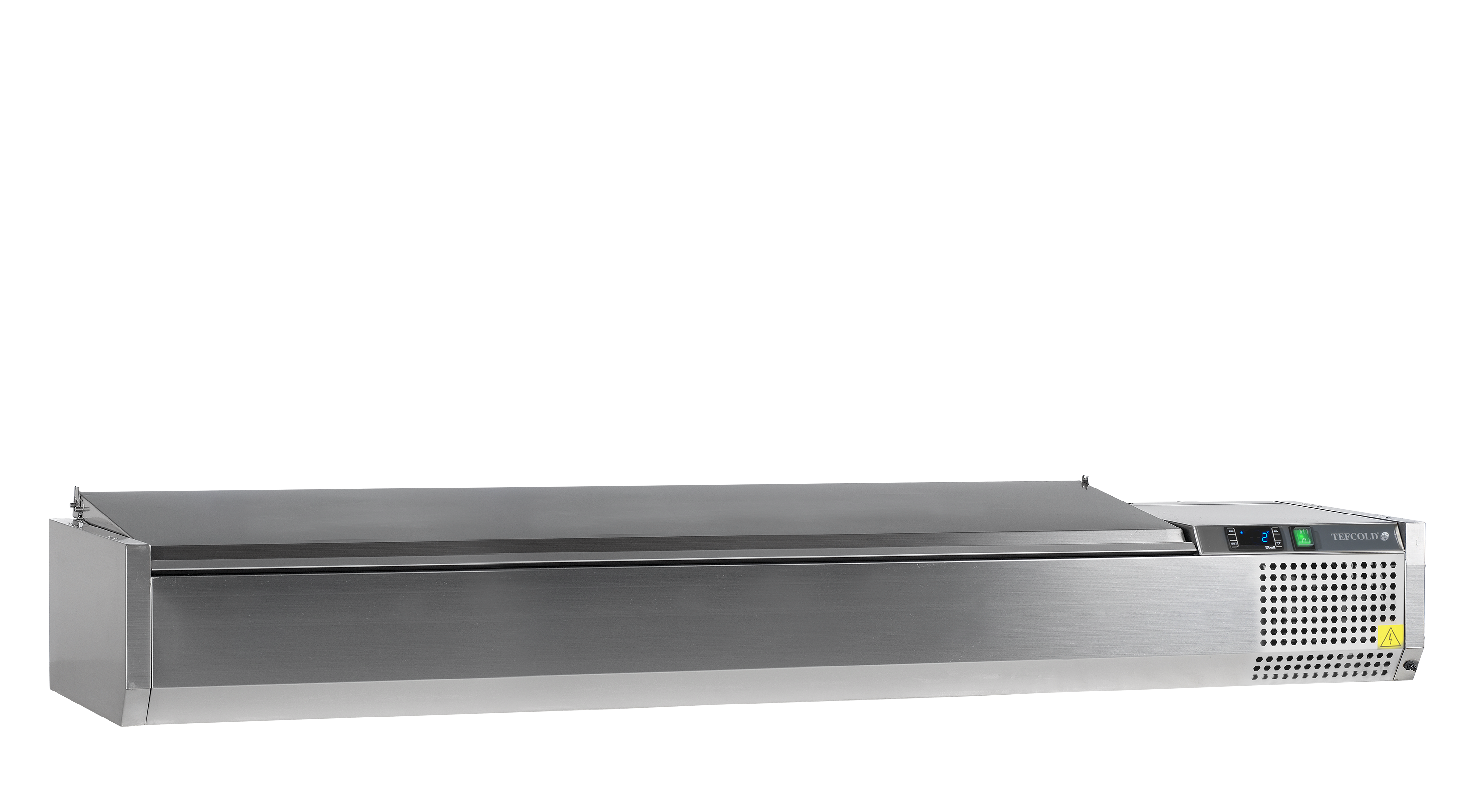 Vitrine Refrigerada de Balcão Inox GN1/4 2000mm