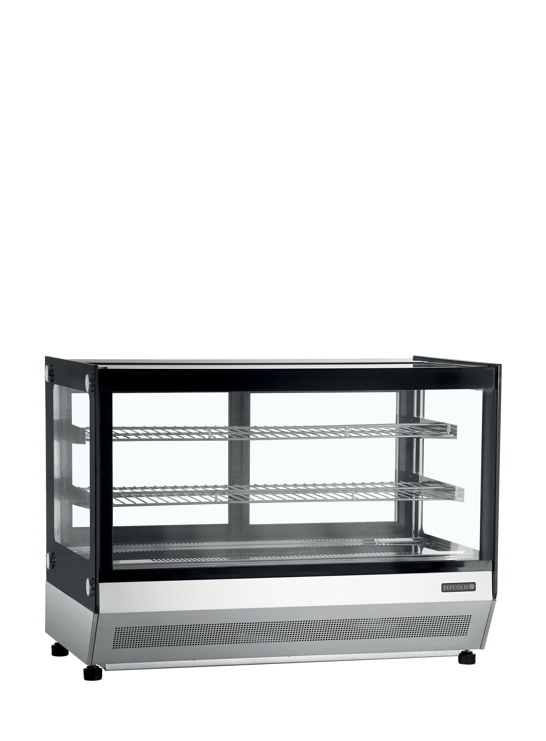 Vitrine Refrigerada de Balcão 900mm Vidro Plano LCT-F