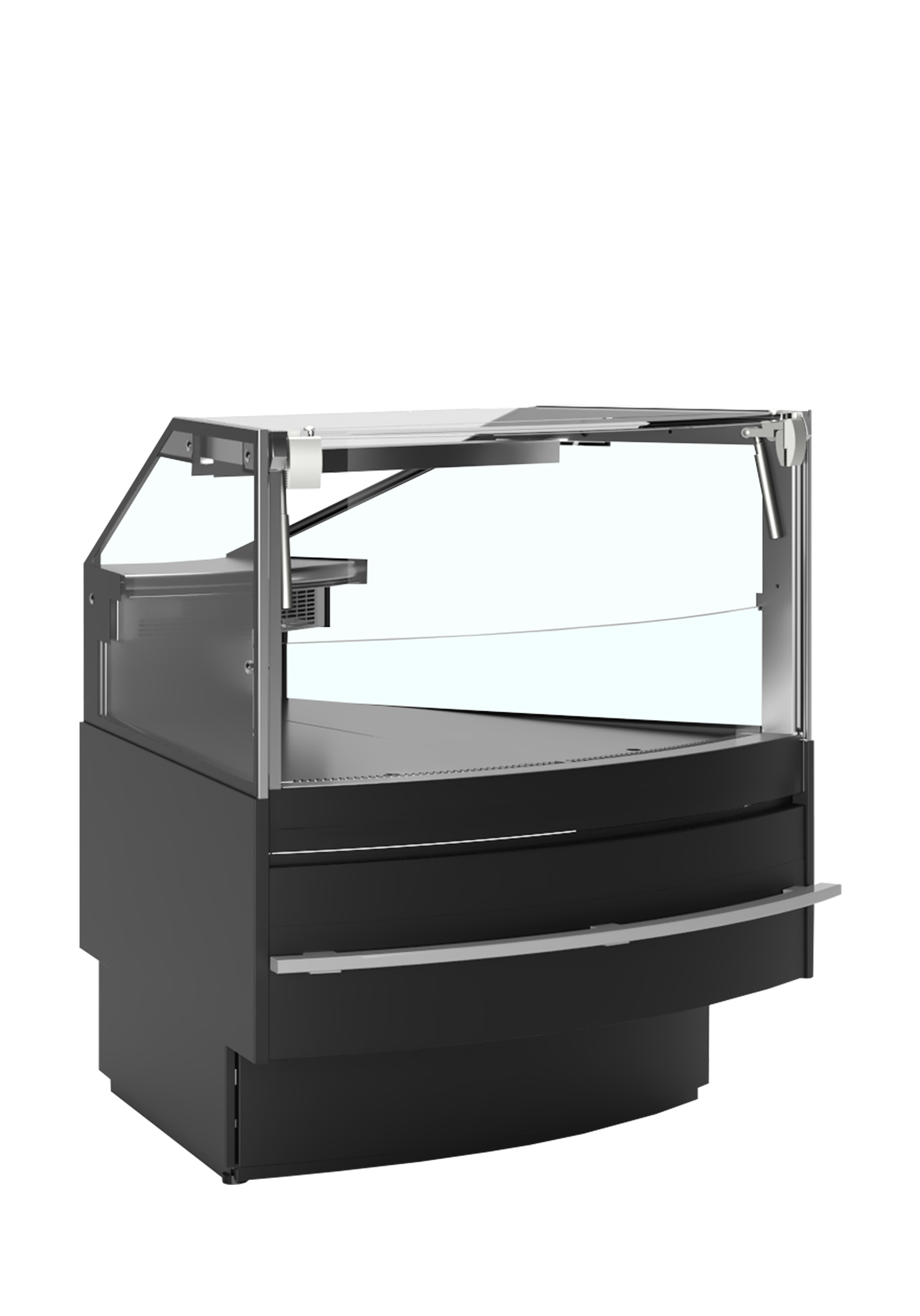Vitrine Refrigerada de Canto 45° Modular 90L SOCA45EXTB