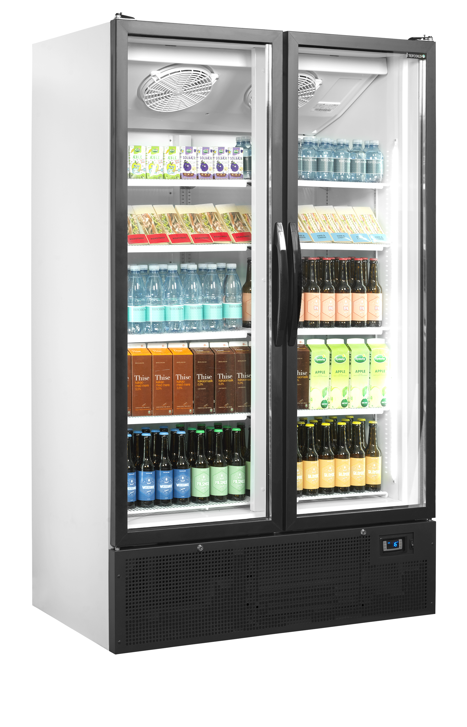 Vitrine Refrigerada Expositora 2 Portas Vidro 652L FS1202H