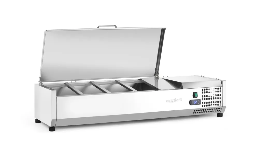 Vitrine Refrigerada Elétrica 8x GN 1/3 -2°C a 8°C 1805mm