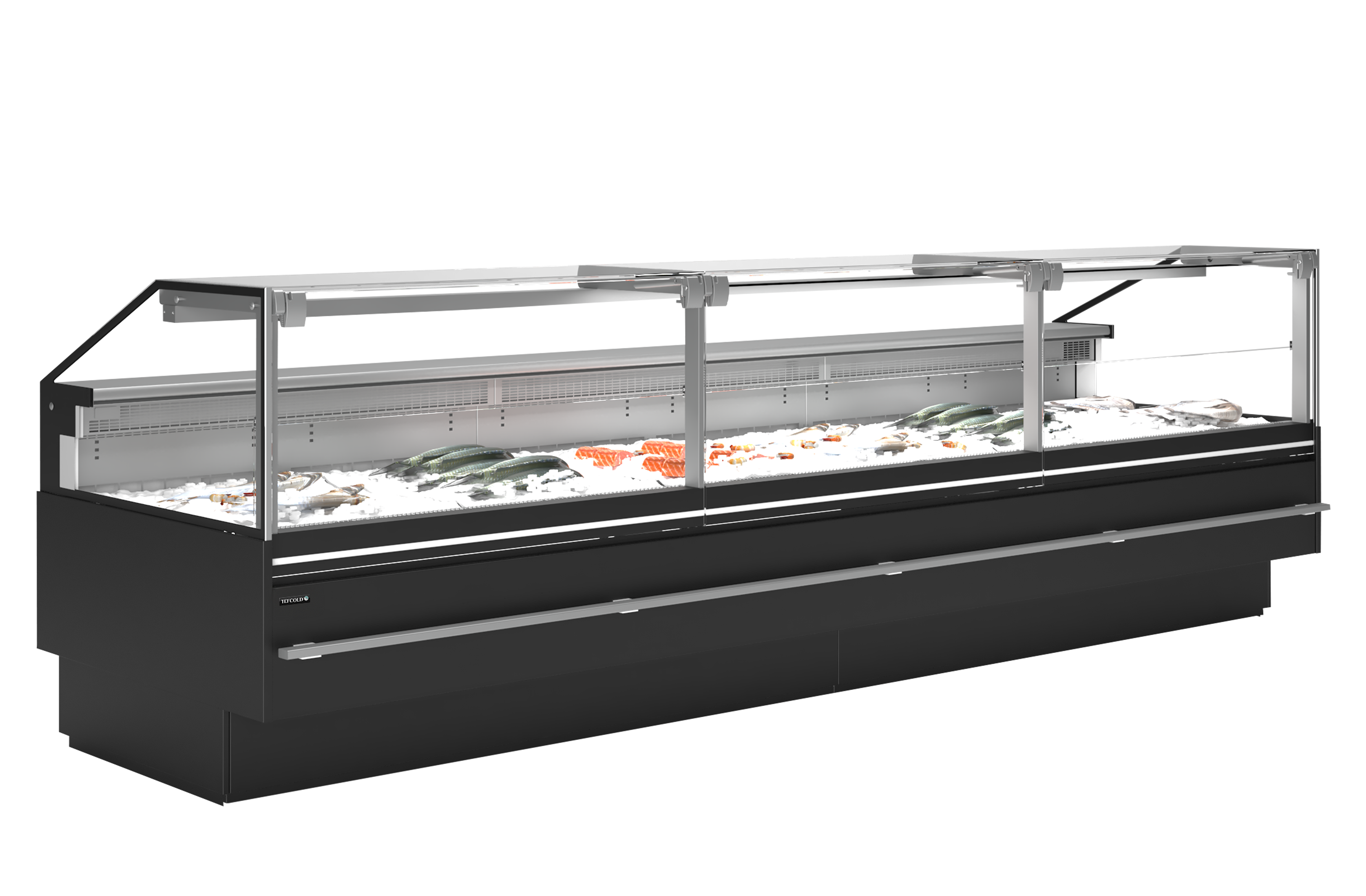 Vitrine Refrigerada para Peixe Fresco 550L SOCA-F37590B