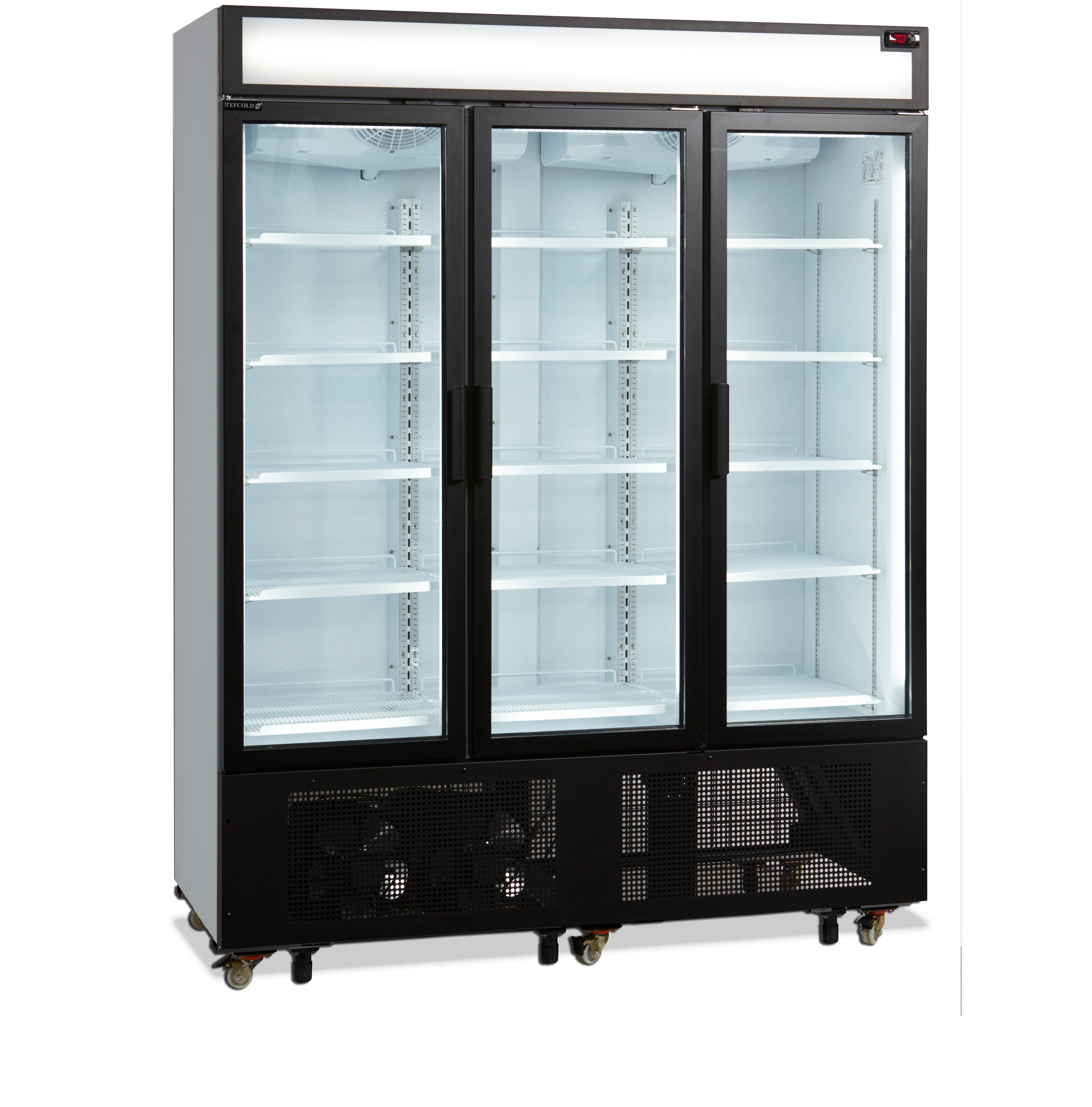 Vitrine Refrigerada Vertical 3 Portas 825L FSC1600H