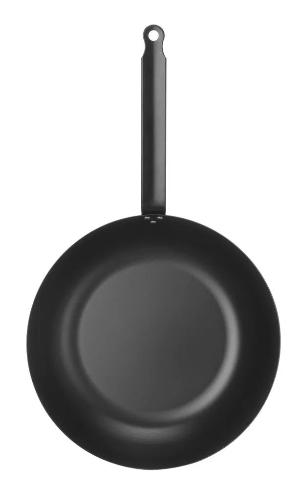 Wok em Aço Carbono Ø304mm para Cozinha Profissional