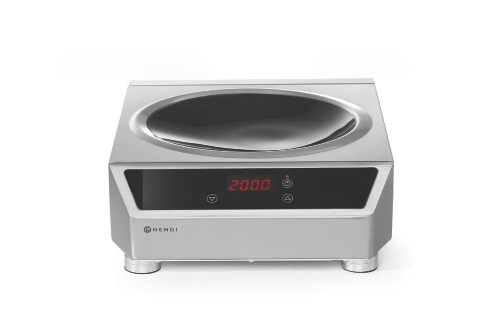 Wok de Indução Elétrico 3500W com Frigideira Wok
