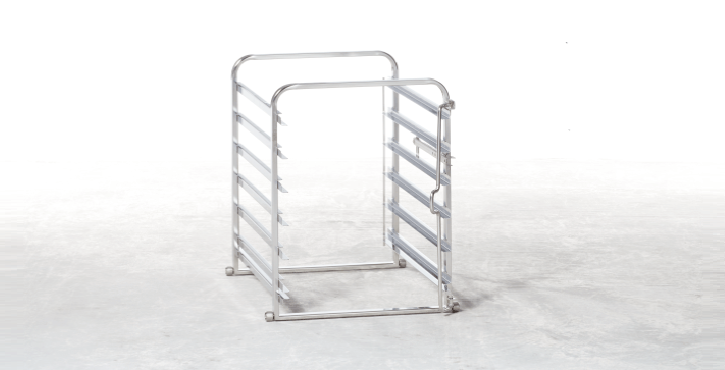 Armação Móvel para Forno, 6 Prateleiras GN 1/1, 64mm