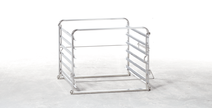 Armação Móvel para Forno GN 2/1 - 6 Prateleiras, 64mm