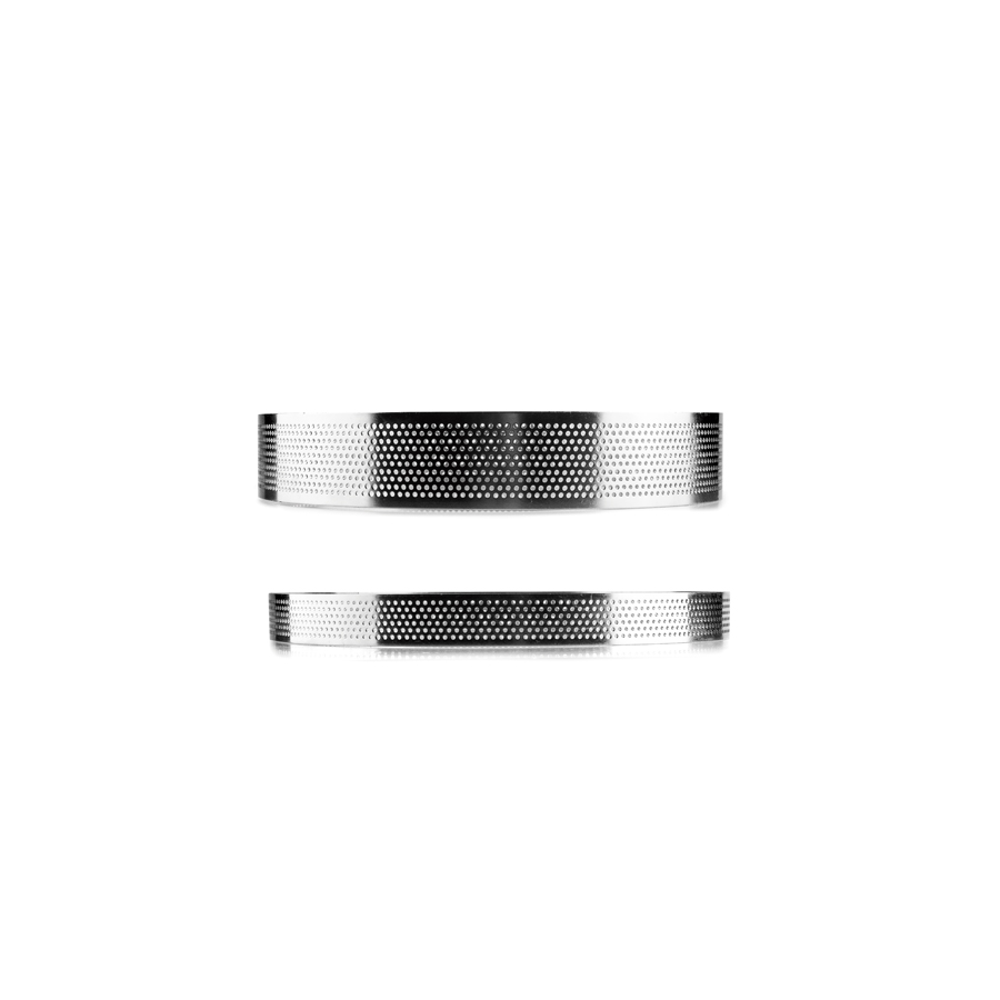 Aro Perfurado Aço Inoxidável 24 cm para Pastelaria