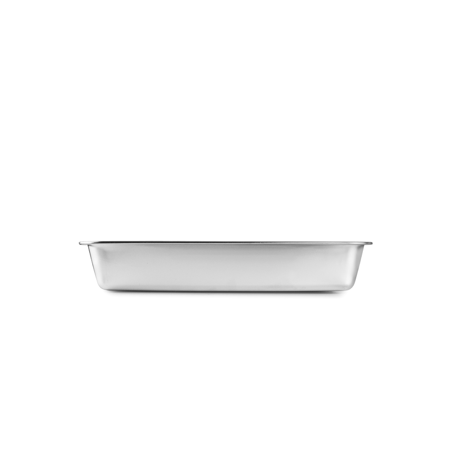 Assadeira Retangular para Forno Inox 18/10 - 352x270x61 mm