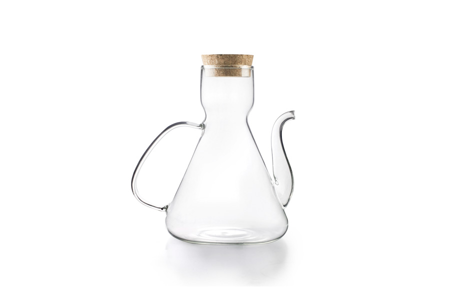 Azeiteiro de Mesa em Borosilicato 0,75 L para Serviço de Sala