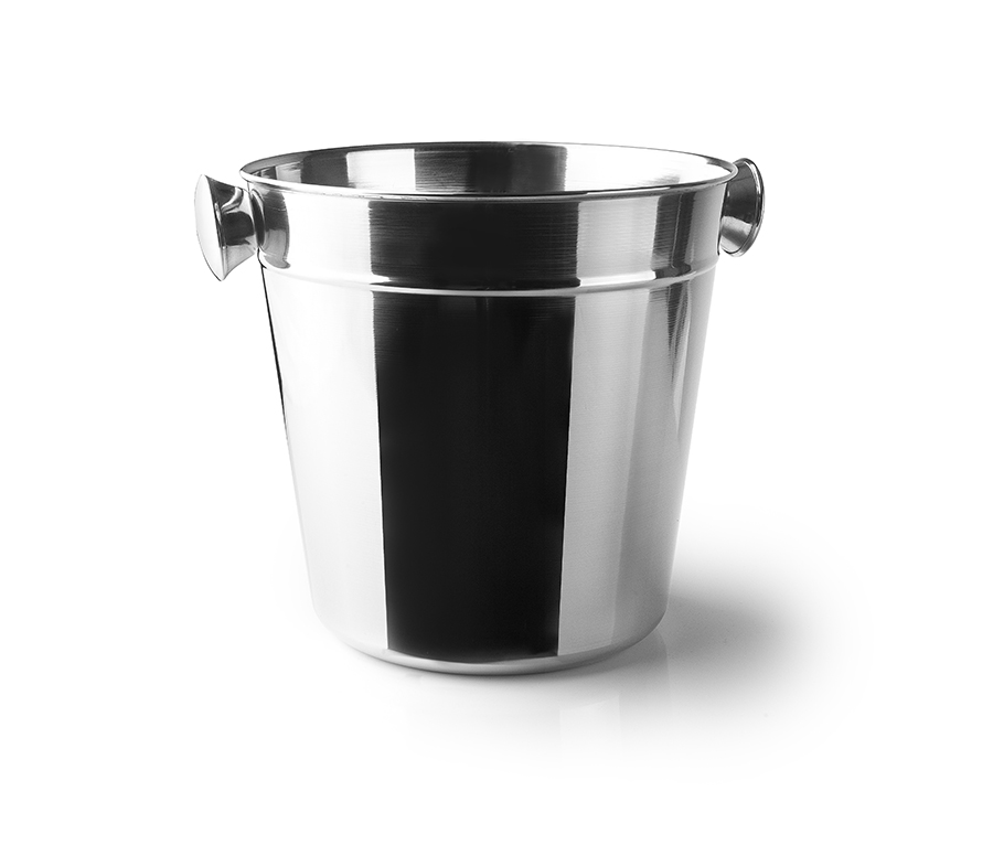 Balde para Champanhe em Aço Inoxidável 20 cm