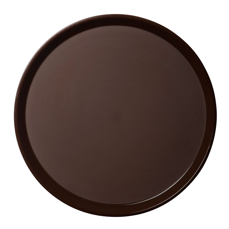 Bandeja Redonda Antiderrapante 28 cm para Serviço