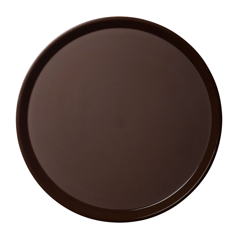Bandeja Redonda Antiderrapante de Perfil Alto 45 cm Ø