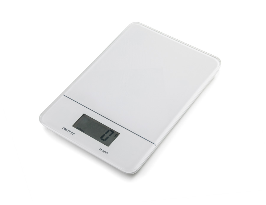 Báscula Digital de Vidro para Cozinha Profissional