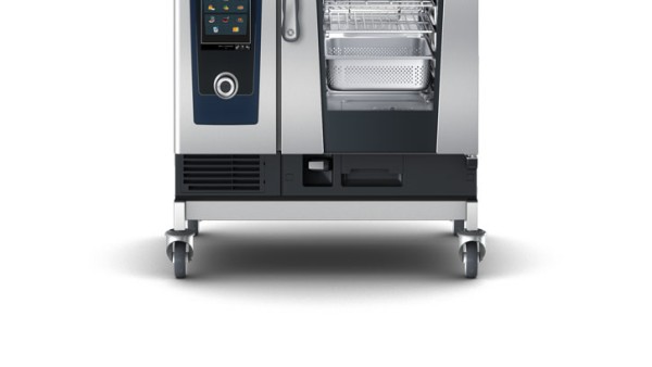 Base Inferior para Forno Combi-Duo 6-2/1 com Rodas
