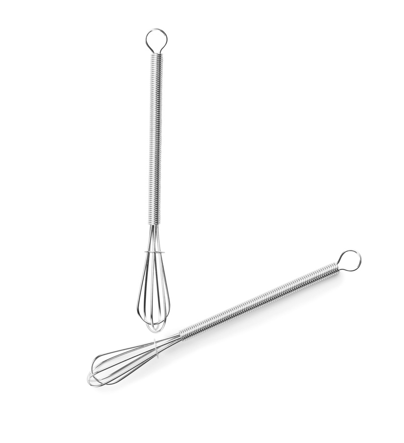 Batedor Mini de Aço Inoxidável 15 cm para Pastelaria