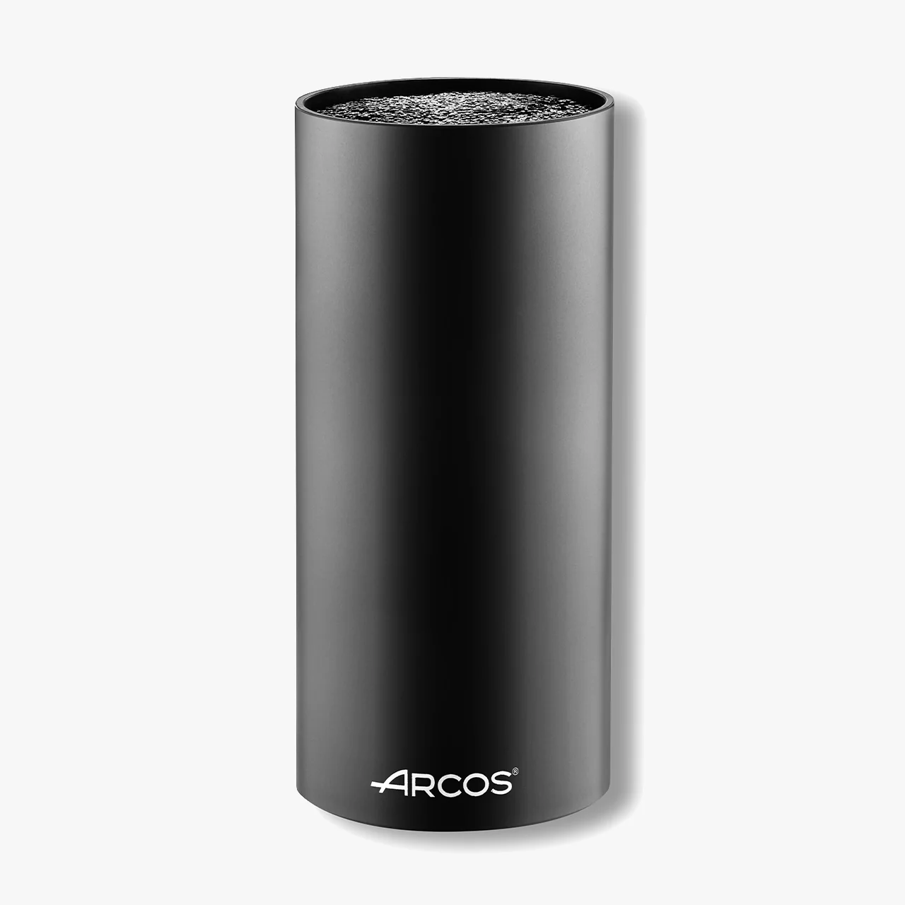 Bloco de Facas Redondo Termoplástico Preto, 110x225 mm