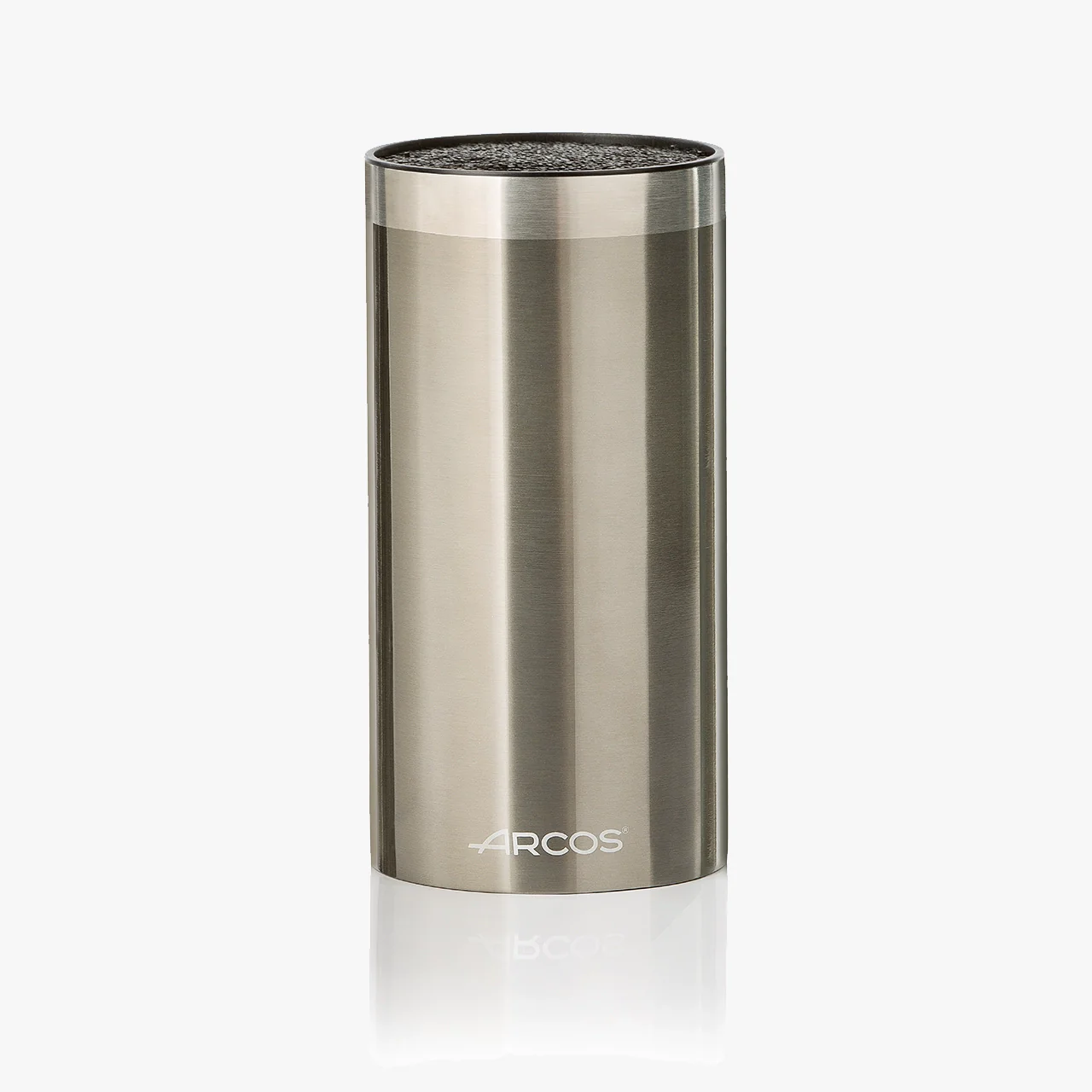 Bloco Universal para Facas até 20 cm, Aço Inoxidável Cinzento
