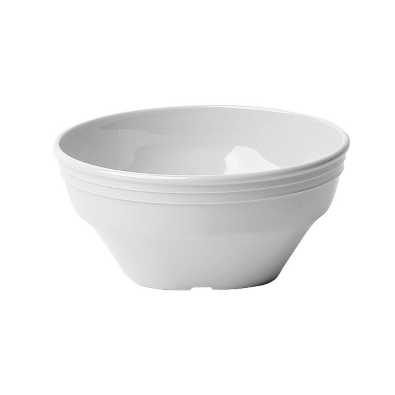 Bol Quadrado 13.3x13.3 cm em Policarbonato Branco