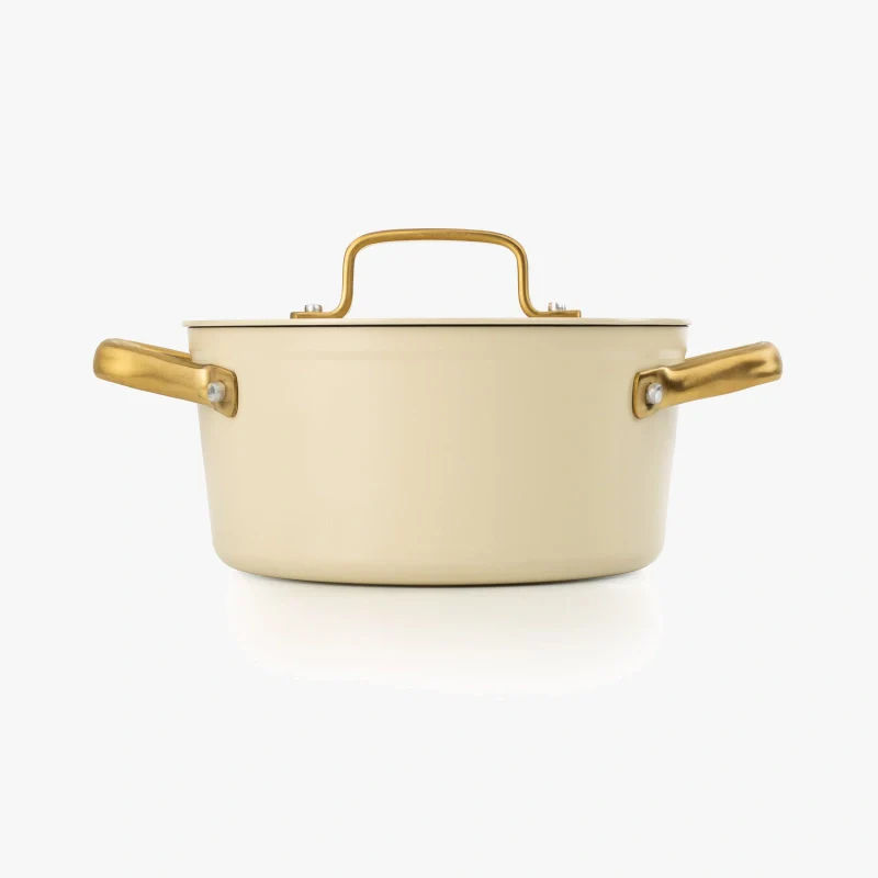 Caçarola Antiaderente Cerâmica 24 cm 4,3 L | Alumínio Forjado