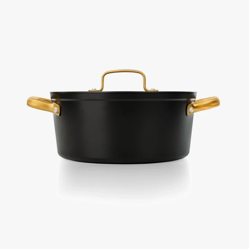 Caçarola Antiaderente Cerâmica 24 cm 4,3 L Alumínio Forjado