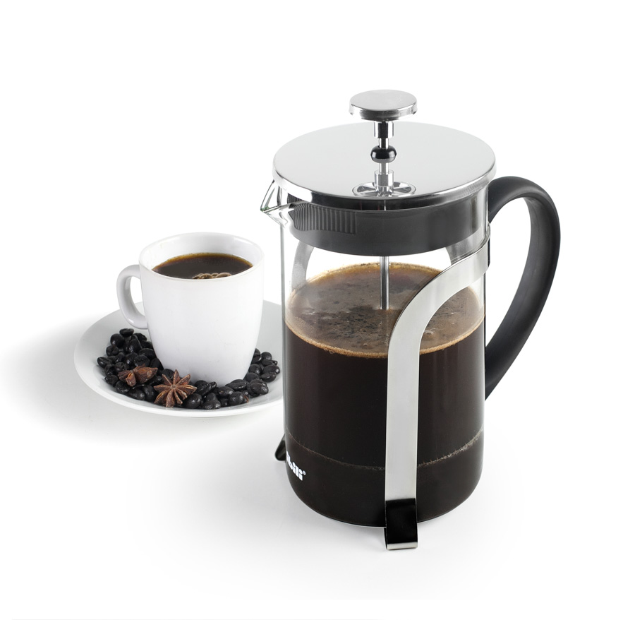 Cafeteira de Prensa Francesa 800 ml em Vidro Borossilicato