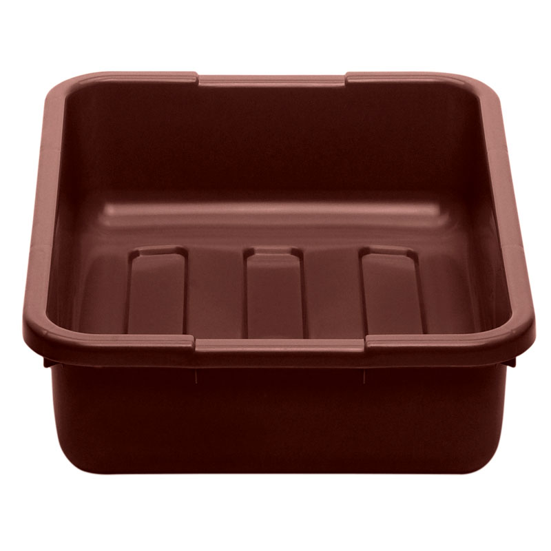 Caixa Contentora Polietileno 514x387x125 mm Castanho Escuro