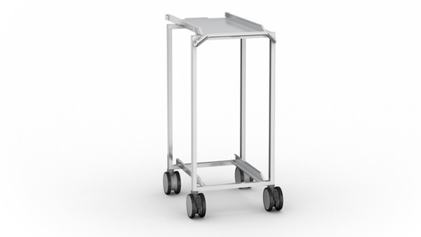 Carrinho de Transporte Ajustável para Tabuleiros GN 6-1/1 e 10-1/1